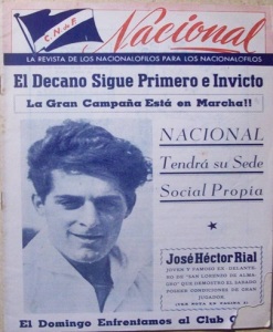 Portada de la revista del Club Nacional (1952).